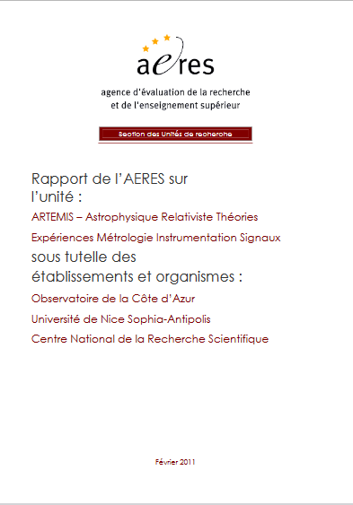 MESURER2023 46 Hceres rapport artemis 2011